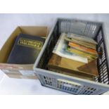 Collection of Mixed Ephemera including Cigarette Card Albums, Cased R.M.S Titanic Commemorative