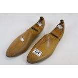 Pair of Vintage Wildsmith of Duke Street Wooden Shoe Trees