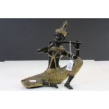 Thai Bronze Seated Figure