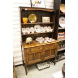 Mid 20th century Oak Dresser, 107cms wide x 182cms high