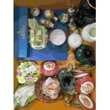 Collection of Ceramics and Glass including Royal Doulton Figurine ' Premiere ', Boxed Royal