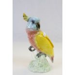 Beswick ceramic model of a Cockatoo and numbered to base 1180