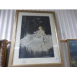 Framed and Glazed Picture of a Ballerina