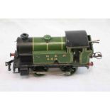 Hornby O guage locomotive engine, LNER 460, playworn condition