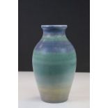 Pilkington's Royal Lancastrian Art Pottery Multi-Coloured Vase c1930, 10" high, full backstamp to