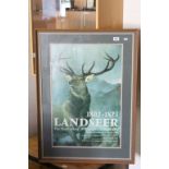 1982 framed & glazed The Tate Gallery Landseer exhibition poster