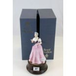 Boxed Limited Edition Royal Doulton figurine "HM Queen Elizabeth the Queen Mother 4th August 1980"