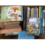 Collection of Vintage Children's Annuals and Books including Enid Blyton, Captain Scarlet, Andy