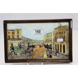 Beswick ceramic Plaque of "Regent Street 1852"