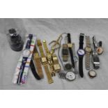 Assorted wristwatches to include Clio, Lorus, Limit, Seconda etc, approximately 19