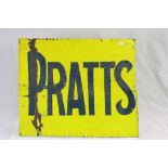 Shed Made Painted Metal Sign ' Pratts '
