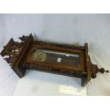 19th century Walnut Cased Vienna Hanging Wall Clock