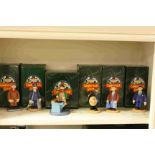 Six boxed Robert Harrop Camberwick Green figurines to include; CGYP01 Lord Bellborough, CG07 Peter