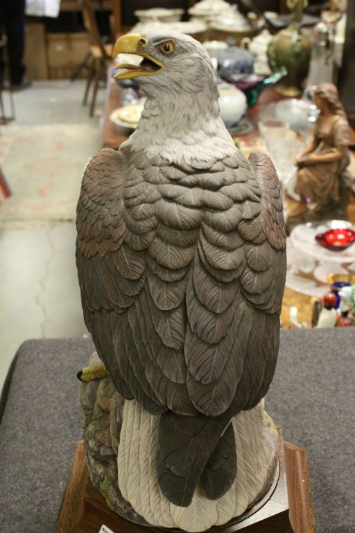 Large Aynsley ' The Bald Eagle ', limited edition of 750, modelled by Fred Wright, with - Image 5 of 5