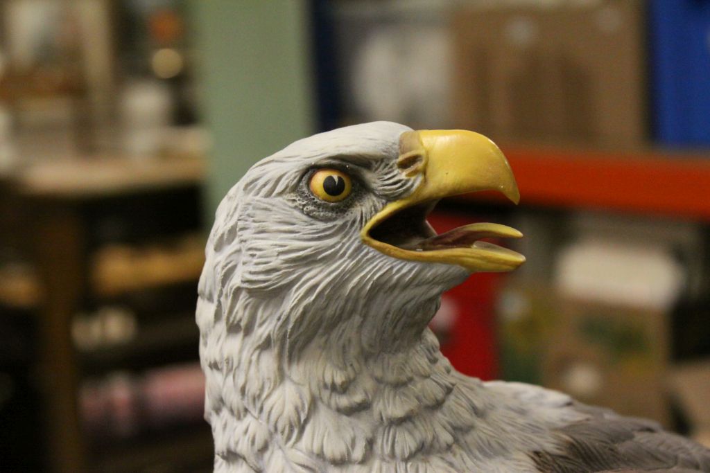 Large Aynsley ' The Bald Eagle ', limited edition of 750, modelled by Fred Wright, with - Image 2 of 5