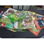 Collection of big match football programmes to include England Internationals, cup finals etc