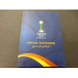 FIFA Club World Cup 2017 football programme, difficult issue to obtain as never on sale to the