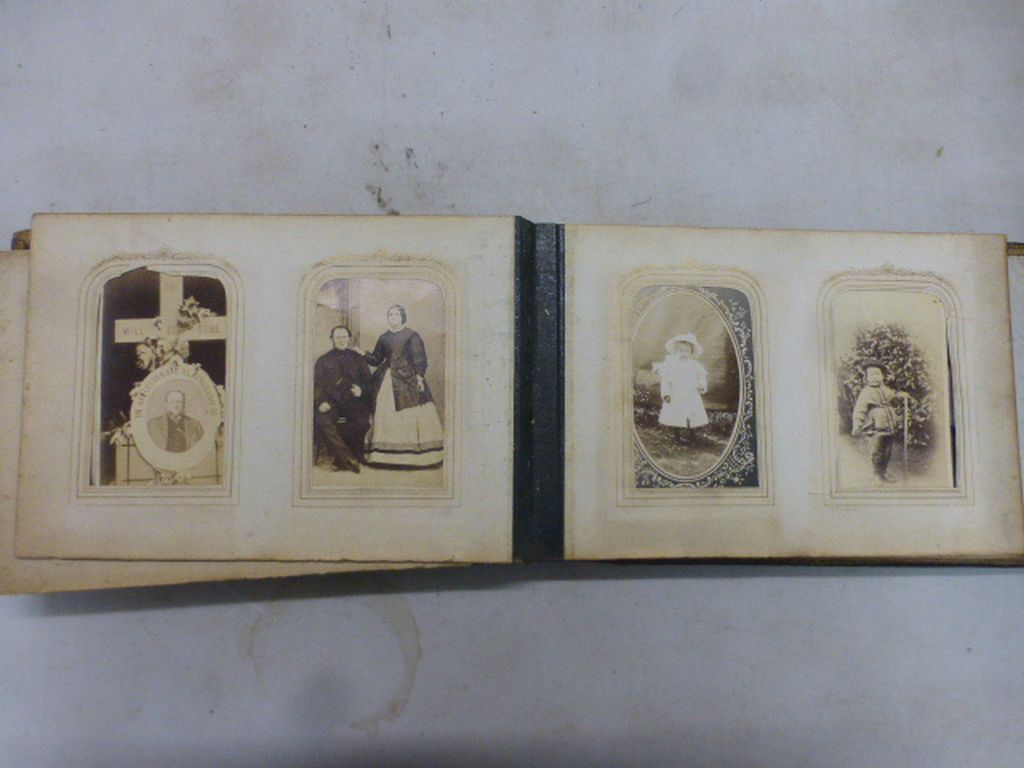 Photographs, a large collection of standard and cabinet CDVs in five Victorian albums, mostly - Image 4 of 5