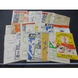 Rugby League programmes, a collection of 30 issues, all 1950s, varied selection of clubs to