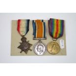 A Full Size World War One / WW1 Medal Trio To Include The Victory Medal, The British War Medal And