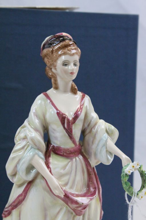 Boxed Limited Edition Royal Doulton figurines Countess Spencer HN3320 & Countess of Harrington - Image 5 of 5