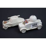 Two Military Crested China Armoured Cars / Tanks.