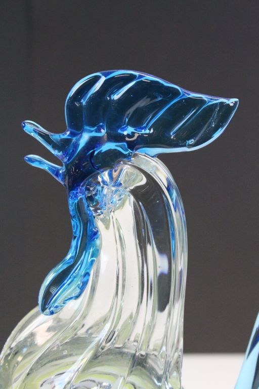 Large Murano Glass Cockerel, 34cms high - Image 2 of 3