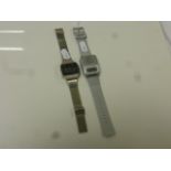 Two Gents vintage wristwatches comprising Beltime Quartz stainless steel wristwatch and a Bell