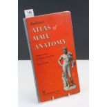 Anatomy Book - 1960's edition of Bailliere's Atlas of Male Anatomy with seven full page illustrative