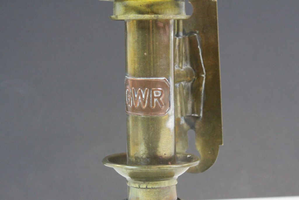 GWR Brass Carriage lamp - Image 2 of 2