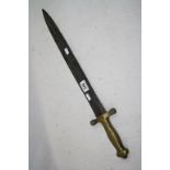 An American US Military Short Sword Dated 1842.