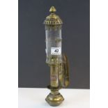 GWR Brass Carriage lamp