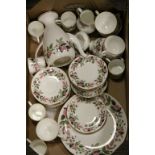 Wedgewood Tea & Coffee service with Rose pattern