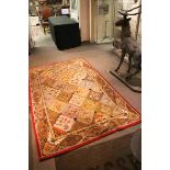 Indian Persian Wool Rug 238cms x 146cms