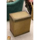 Lusty Loom Gold Rectangular Linen Box