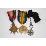 A Full Size World War One / WW1 Medal Pair To Include The Victory Medal And The 1914-15 Star Medal