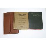 A Collection Of Three Military Books To Include A Field Service Pocket Book Dated 1915 And Issued To