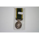 A Full Size British Military Territorial For Efficient Service Medal Issued To 22175025 S.SGT D.E.