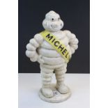 Painted cast Iron Michelin Man advertising statue