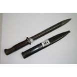 A Third Reich German Army Issue K98 Bayonet By Weyersberg Kirschbaum & Co. Of Solingen Dated