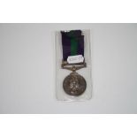 A Full Size British Military General Service Medal With Cyprus Bar Issued To 23283140 PTE R.V.