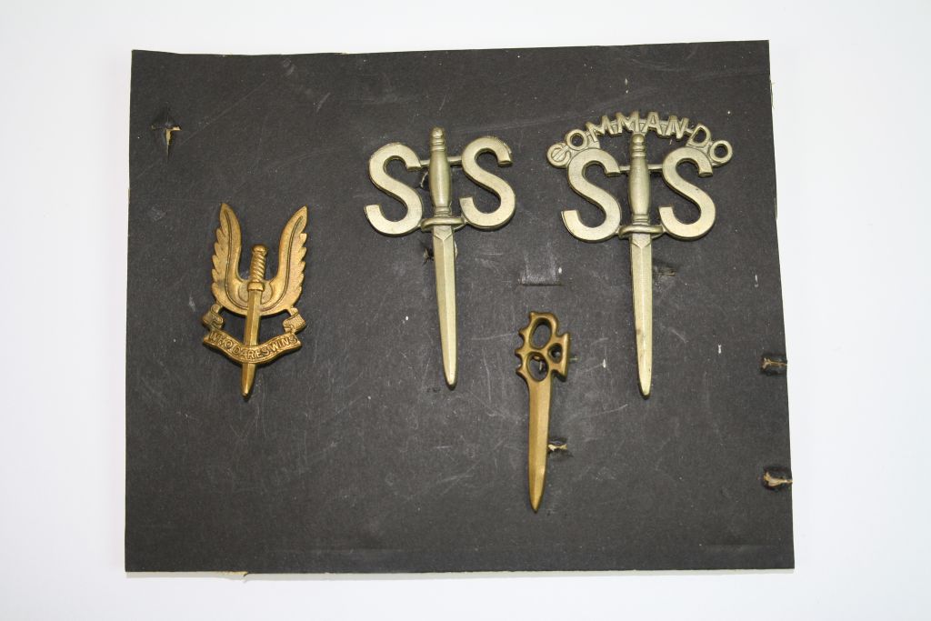 A Collection Of Four British Special Forces SAS Commando Badges. - Image 3 of 3