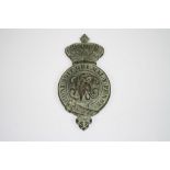 A Victorian Brass British Army Shako Plate Badge.