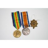 A Full Size World War One / WW1 Medal Pair To Include The Victory Medal And The British War Medal
