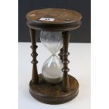 Large Wooden Hour Glass / Timer