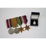 A Full Size World War Two / WW2 Medal Group To Include The British War Medal, The Defence Medal, The