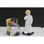 Two Royal Doulton figurines; Darling HN1319 & Sweet Dreams HN2380