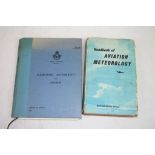 Two RAF / Royal Air Force Books To Include : The Elementary Meteorology For Aircrew Training