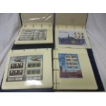 Four albums of mainly RAF related stamps and definitive sets