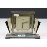 Vintage Art Deco design 8 Day Mantle clock